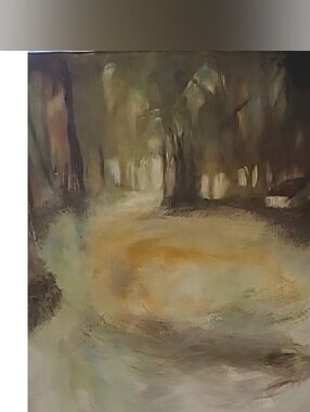 C. Stoioff Famous Artist Abstract Marsh South Carolina Famous Painter 1960s RARE